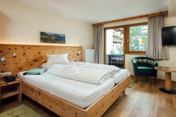 Familien- & Naturhotel Darrehof | Doppelzimmer Hagebutte mit Balkon 