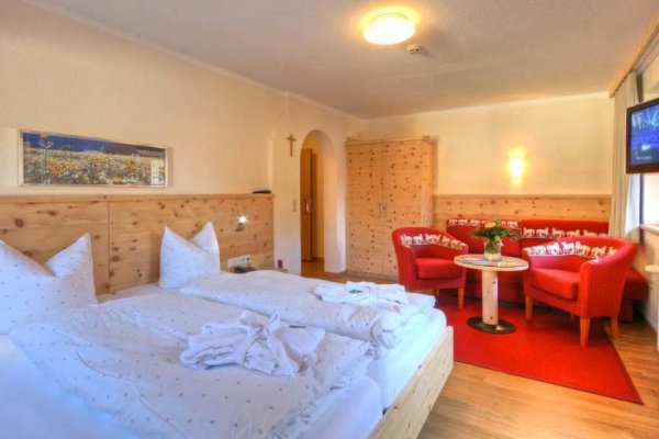 Familien- & Naturhotel Darrehof | Dreibettzimmer Lorbeer